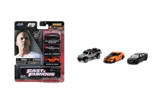 Jada Nano "Hollywood Rides" Fast & Furious 3-Pack - Image 2