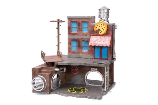 Jada Nano Teenage Mutant Ninja Turtles-Turtle Lair with Figures - Image 4