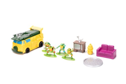Jada Nano Teenage Mutant Ninja Turtles-Turtle Lair with Figures - Image 5