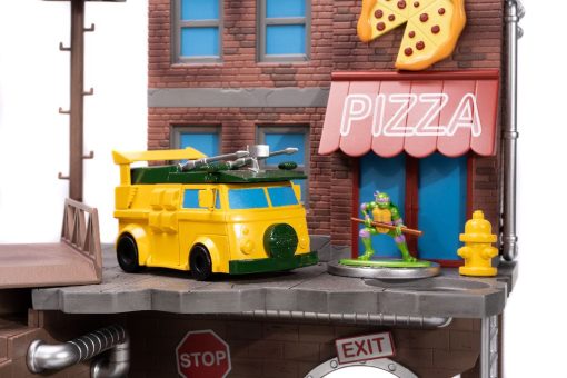 Jada Nano Teenage Mutant Ninja Turtles-Turtle Lair with Figures - Image 9