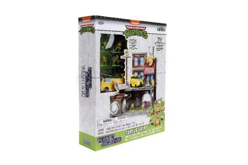 Jada Nano Teenage Mutant Ninja Turtles-Turtle Lair with Figures - Image 13