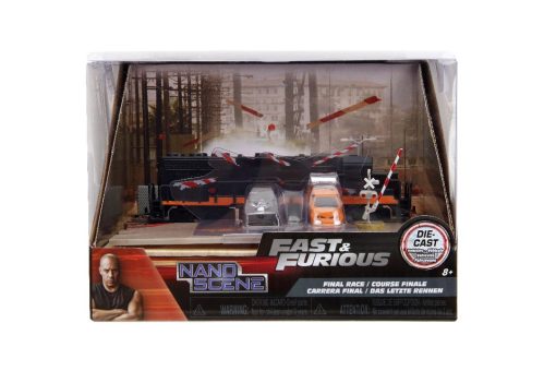 Jada Nano "Hollywood Rides" Nano Scene - F&F - Final Race Train - Image 11