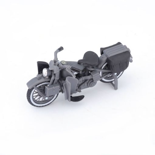 Maisto 1/24 H-D Custom 42 WLA Flathead + 48 Ford PU (Gray) - Image 3