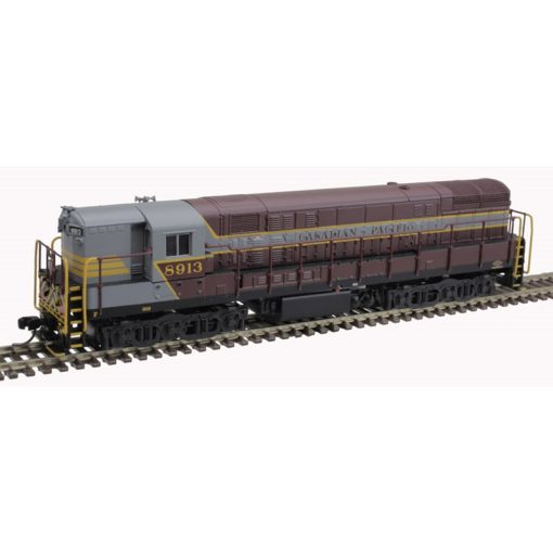 FM H-24-66 Phase 2 Trainmaster - Standard DC -- Canadian Pacific #8911 (Late Scheme, gray, maroon, yellow)