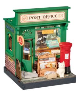 Rolife Century Post Office DIY Miniature House Kit
