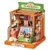 Rolife The Muse Bookshop DIY Miniature House Kit