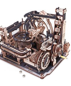 ROKR Space Port Marble Run 3D Wooden Puzzle