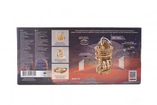 UGears Sky Watcher Tourbillon Table Clock - 338 Pieces - Image 8