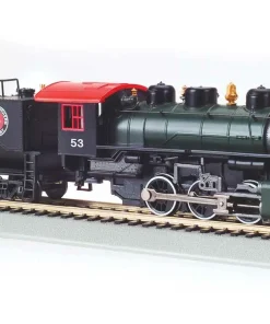 USRA 0-6-0 with Vanderbilt Tender - Standard DC with Smoke -- Great Northern #53 (green, black, graphite, Tuscan)