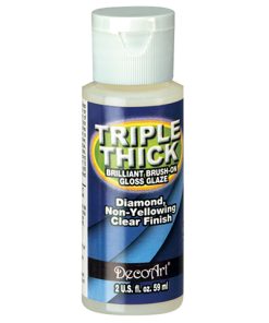 DecoArt® Americana® Triple Thick Brilliant Brush-On Gloss Glaze™
