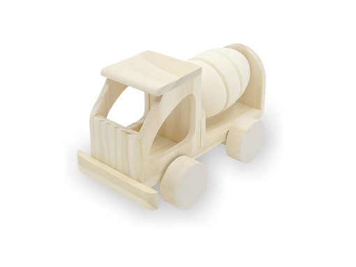 Wood Craft - DIY Solid Wood Vehicle w/Moving Wheels - Image 2