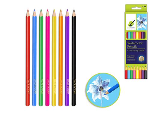 Color Factory Tool: Watercolor Pencils x8 3.0mm