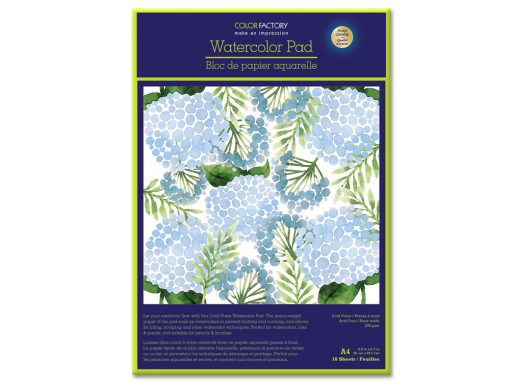 Color Factory: Watercolor Pad 9"x12" (A4) 230gsm 18 Sheets Acid Free - Image 3