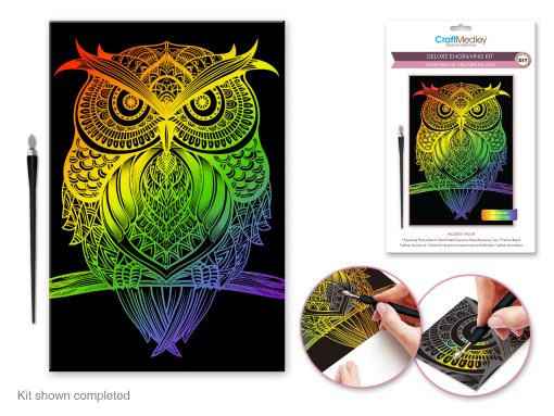 Craft Medley Kit: Deluxe Engraving Art DIY Kit - Image 2