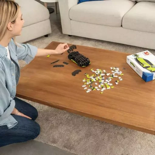 3D Puzzle Car Lamborghini Huracán EVO - green - 108 Pieces - Image 3