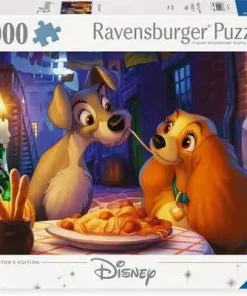 Lady and the tramp - 1000 Pieces Puzzle