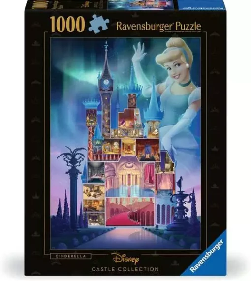 Disney Castles: Cinderella - 1000 Pieces Puzzle