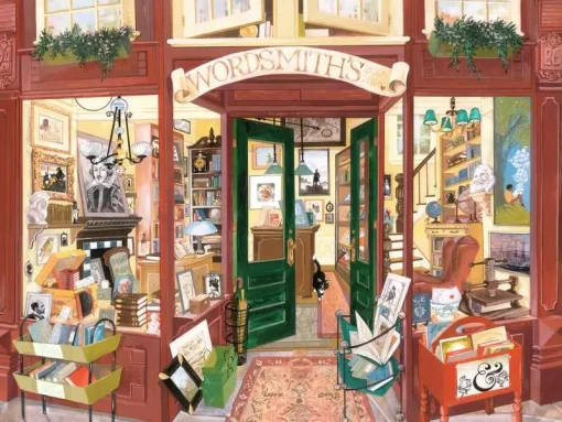 Wordsmith's Bookshop - 1500 Pieces Puzzle - Image 2
