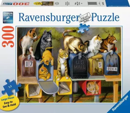 Cat`s Got Mail - 300 Pieces Puzzle