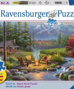 Riverside Livingroom - 750 Pieces Puzzle