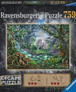 Escape Puzzle - Unicorn - 759 Pieces Puzzle