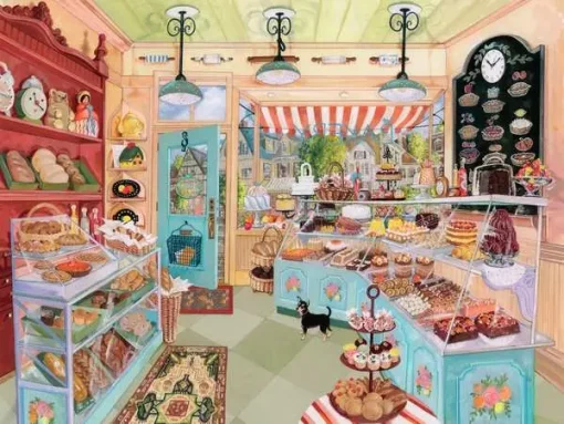 Corner Bakery - 750 Pieces Puzzle - Image 2