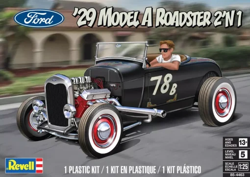 1/25 - 1929 Ford Model A Roadster - Revell