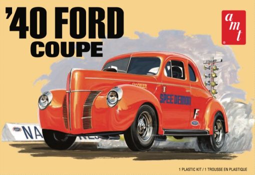 1/25 - 1940 Ford Coupe - AMT - Scale Model Kit