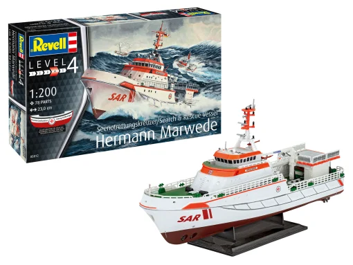 1/200 - Hermann Marwede - Sea Rescue Cruiser - Revell