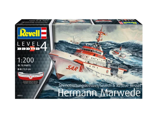 1/200 - Hermann Marwede - Sea Rescue Cruiser - Revell - Image 9