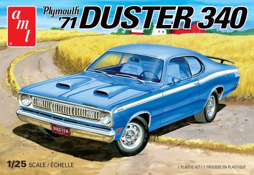 1/25 - 1971 Plymouth Duster 340 - AMT - Scale Model Kit
