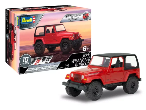 1/25 - Jeep Wrangler Rubicon - Easy Click System - Revell