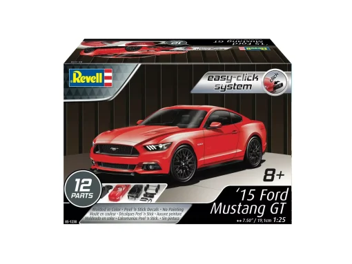 1/25 - 2015 Ford Mustang GT - Easy Click System - Revell - Image 7