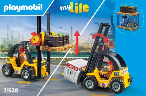 Forklift Truck with Cargo - Image 4