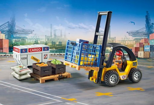 Forklift Truck with Cargo - Image 3