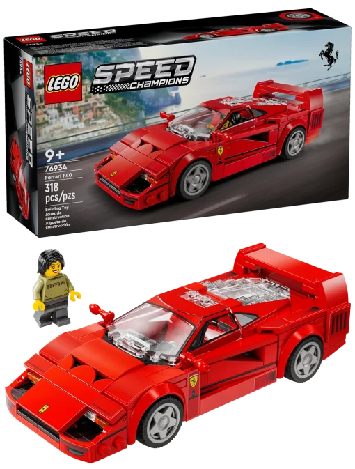 LEGO® Ferrari F40 Supercar 76934