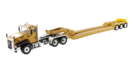 1/50 - Cat® - CT660 Day Cab Tractor with XL120 Low-Profile HDG Trailer - Core Classics Series