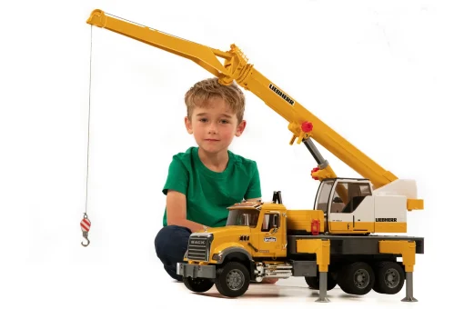 MACK Granite Liebherr Crane Truck - Image 6