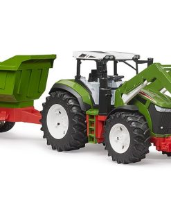 Roadmax tractor with frontloader and rear tipper