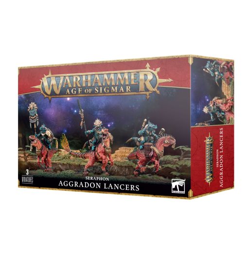 Age of Sigmar - Seraphon - Aggradon Lancers