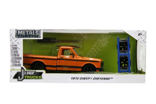 1/24 -1972 Chevy Cheyenne Pickup w/ Rack - Just Trucks - Jada - Image 7