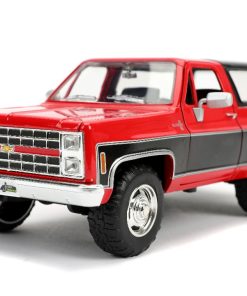1/24 1980 Chevy K5 Blazer Stock - Glossy Red - Just Trucks - Jada