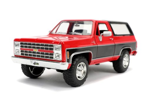 1/24 1980 Chevy K5 Blazer Stock - Glossy Red - Just Trucks - Jada