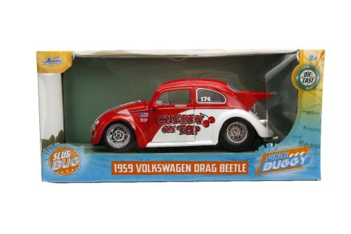 1/24 -"Punch Buggy" 1959 VW Drag Beetle - Jada - Image 8