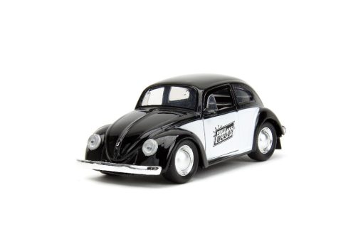 1/32 - "PUNCH BUGGY" 1959 VW Beetle W/Boxing Gloves - Black - Jada - Image 3