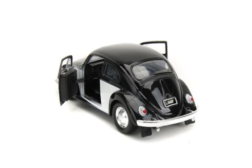 1/32 - "PUNCH BUGGY" 1959 VW Beetle W/Boxing Gloves - Black - Jada - Image 5