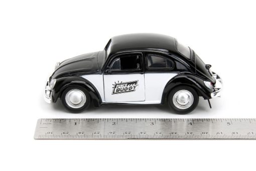 1/32 - "PUNCH BUGGY" 1959 VW Beetle W/Boxing Gloves - Black - Jada - Image 6