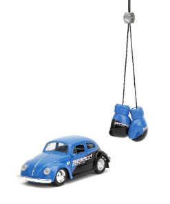 1/32 - "PUNCH BUGGY" 1959 VW Beetle W/Boxing Gloves - Blue - Jada