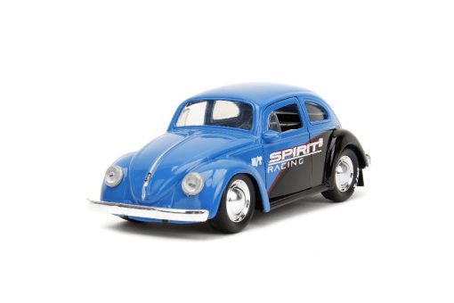 1/32 - "PUNCH BUGGY" 1959 VW Beetle W/Boxing Gloves - Blue - Jada - Image 2