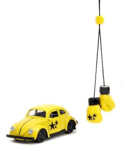 1/32 - "PUNCH BUGGY" 1959 VW Beetle W/Boxing Gloves - Yellow - Jada